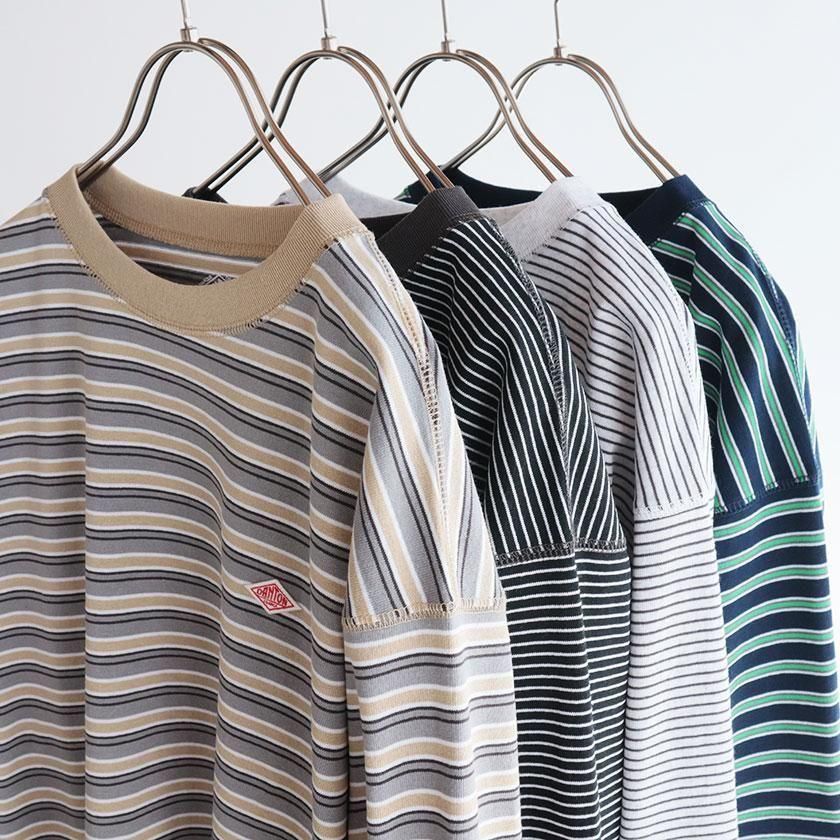 トップス tonton BIG POCKET T-SHIRT (BORDER) | DANTON(ダントン) / トップス