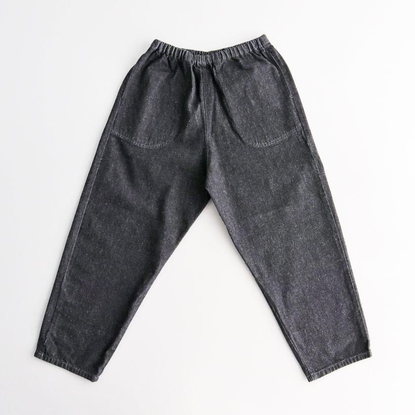 【しぃ】DANTON　ブラックデニム イージーパンツ ウエストゴム 36 DANTON ブラックデニム イージーパンツ の通販。- AIDA ONLINE