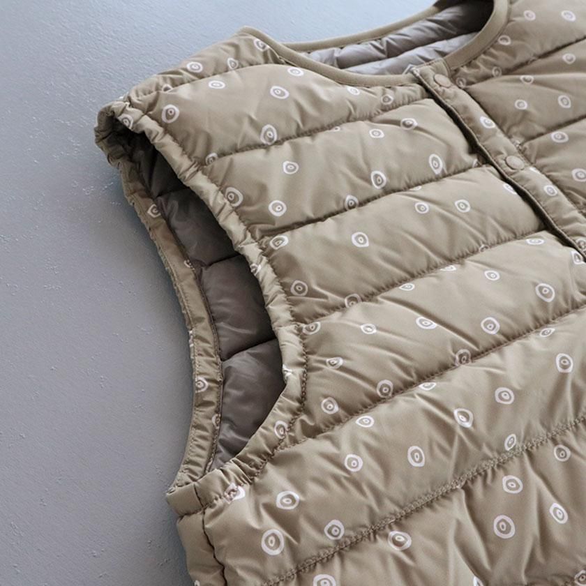 DANTON/ダントン　インナーダウンクルーネックベスト DANTON/ダントン インナーダウンクルーネックベスト INNER DOWN