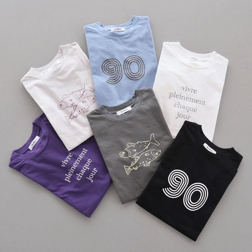 猫シルエット 半袖Tシャツ　モリ、ハナエ m87420642122_1.jpg?1747375156