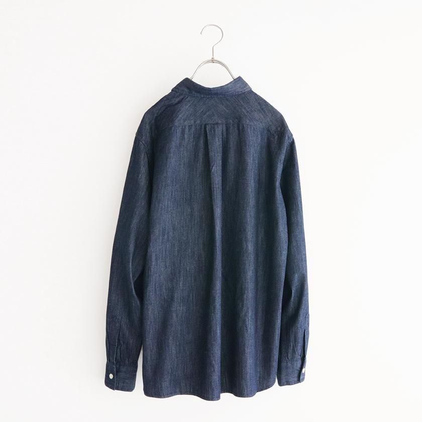 〈専用ページ〉 MANUAL ALPHABET 6oz DENIM BROAD ROUND COLOR SHIRT の通販