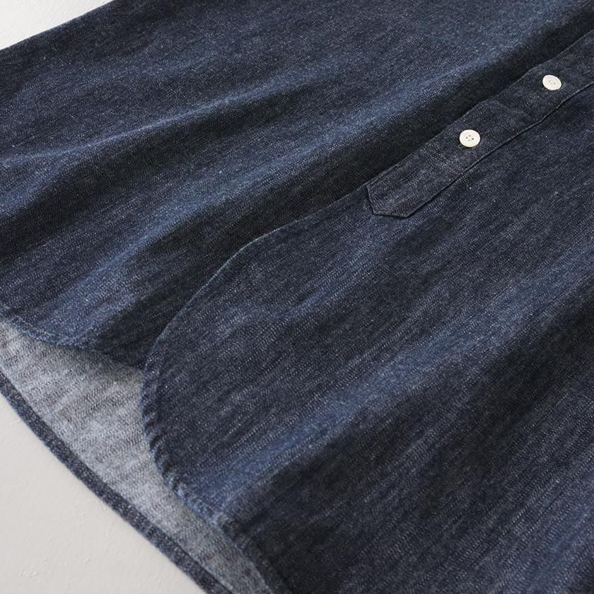 MANUAL ALPHABET 6oz DENIM BROAD ROUND COLOR SHIRT の通販