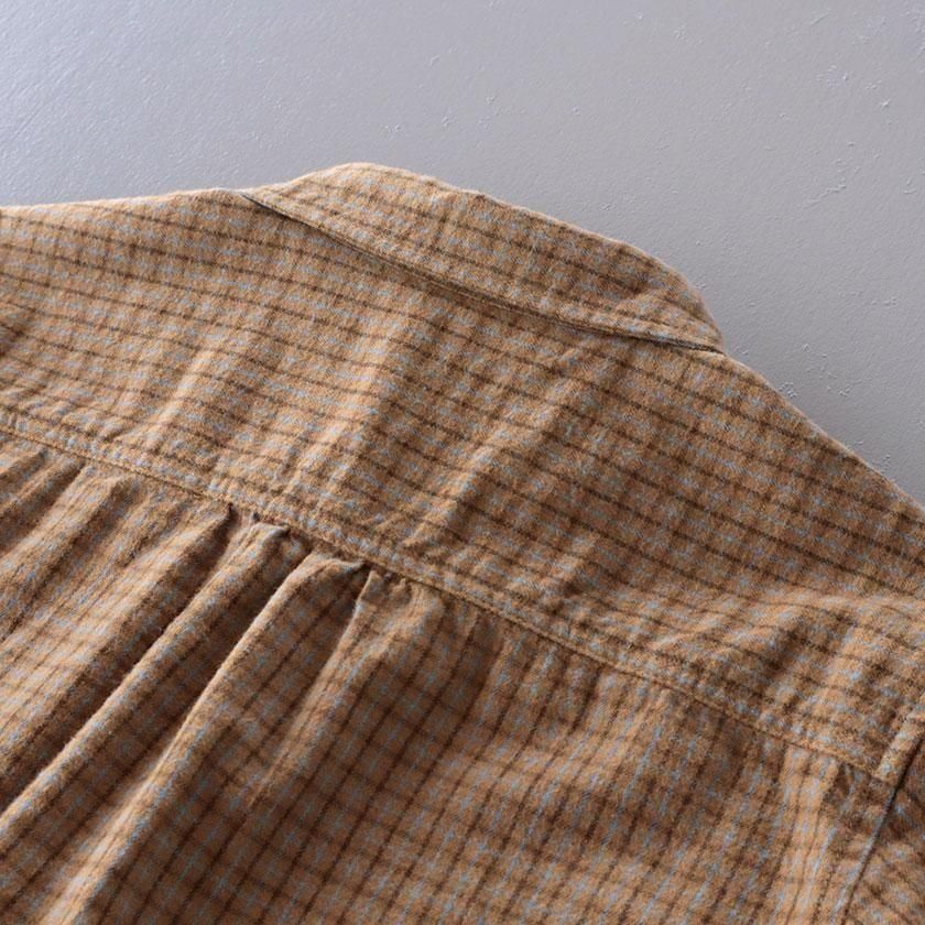 tanuchannan（感謝） NATURAL LAUNDRY ナッピングネル コップ刺繍シャツ の通販。- AIDA