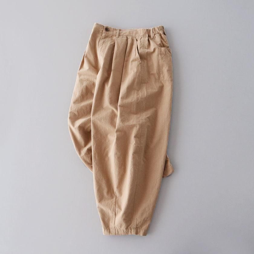 grin コットンリネンシーチング カーブパンツ の通販。- AIDA ONLINE