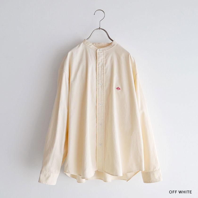 DANTON コーデュロイ バンドカラー長袖シャツ の通販。- AIDA ONLINE