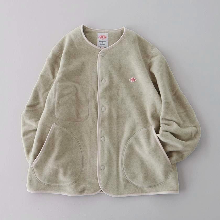 DANTON/ダントン　フリースカラーレスジャケット DANTON フリース カラーレスジャケット の通販。- AIDA ONLINE