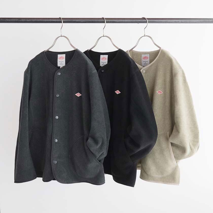 新品タグ付き✨【DANTON】丸襟ブルゾン コットン ネイビー 40サイズ 楽天市場】ダントン DANTON ライトパイル ウールモッサ ラウンド