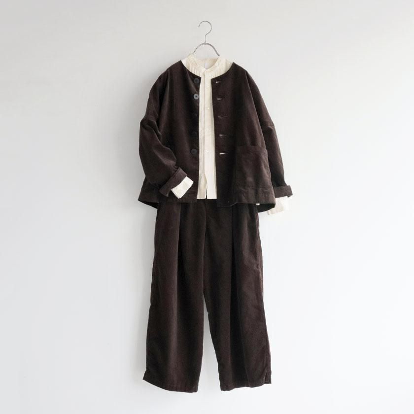 grin 18Wコーデュロイ クルーワイドジャケット の通販。- AIDA