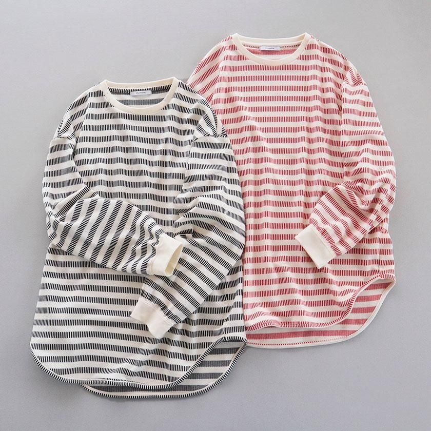 トップス nerida. レーサーデザインembroideryニットトップス[品番：MKSW0060834