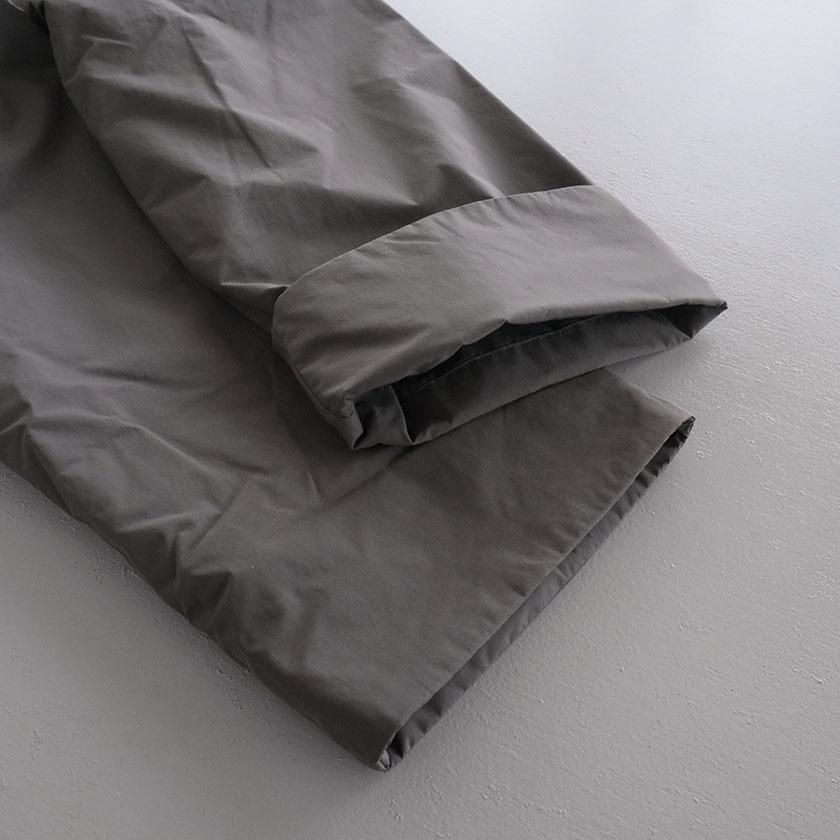 DANTON ピーチタフタ インサレーション カラーレスワイドジャケット の