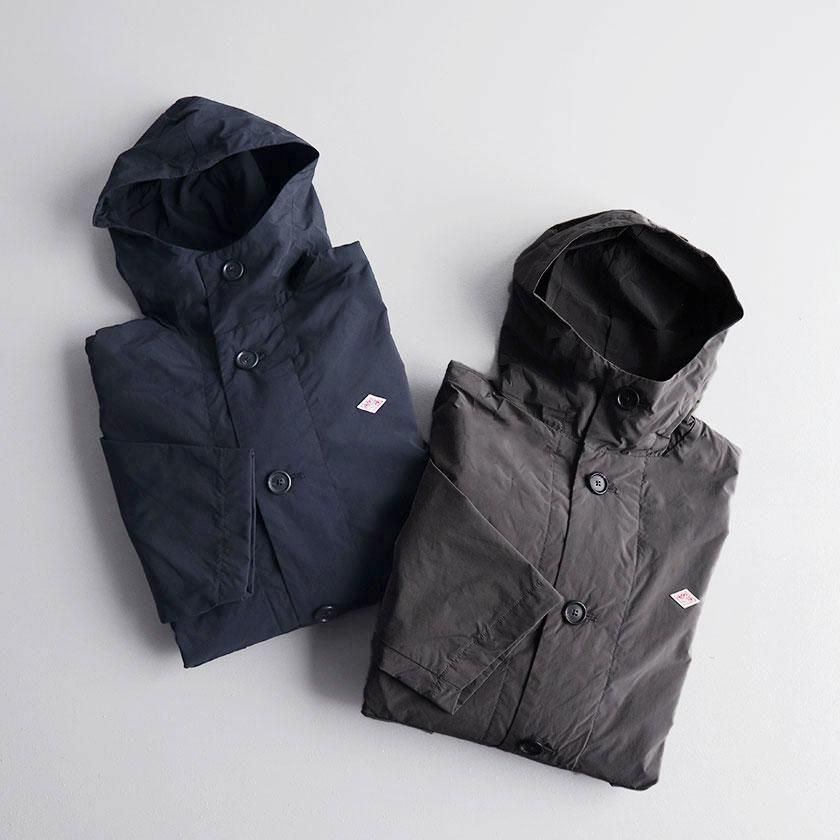 DANTON ピーチタフタ インサレーション ロングフーデットコート の通販