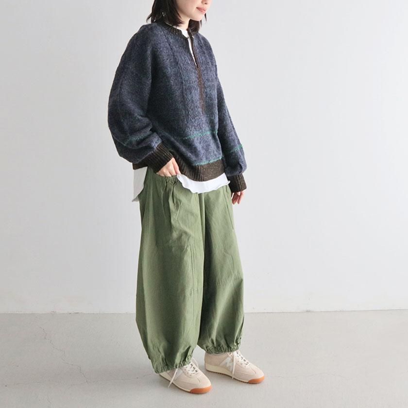 ナチュラルランドリー グリン マリンフランセーズ ニーム ハグオーワー マリンフランセーズパンツ ニーム ナチュラルランドリー グリン