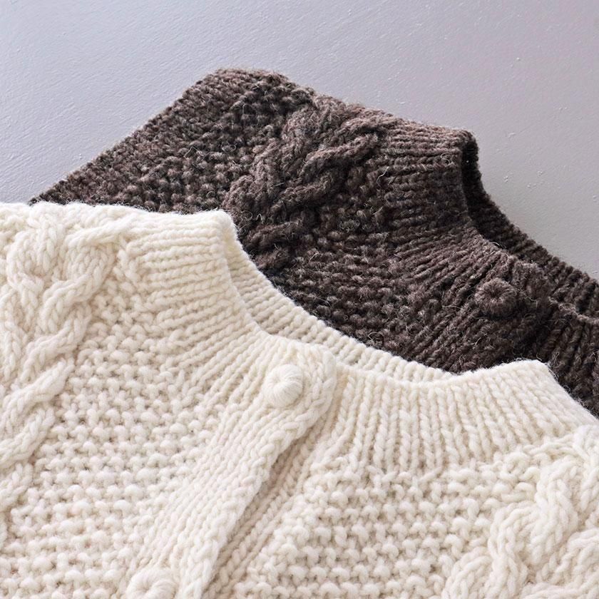 tumugu: ロービングウール ケーブルニットベスト の通販。 - 毎日を