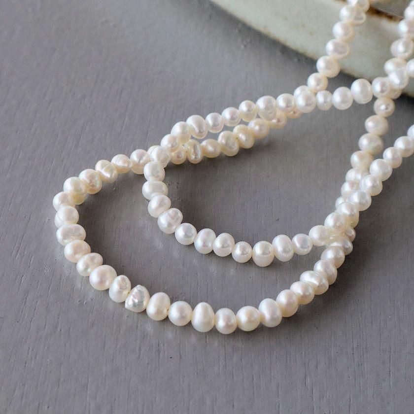 utilite×tane 淡水パール ネックレス40cm の通販。- AIDA ONLINE