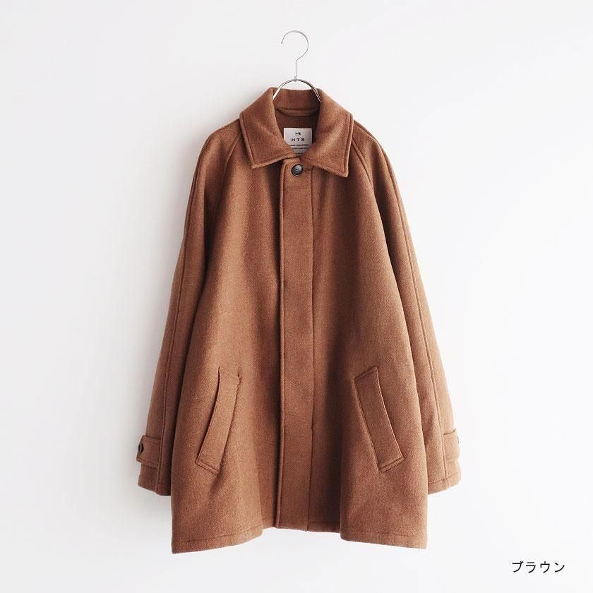 HTS HEAVY WEIGHT WOOL TWILL BALMACAAN SHORT COAT の通販。- AIDA