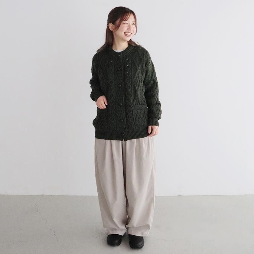 Aran Woollen Mills Heritage Worsted Cardigan の通販。- AIDA ONLINE