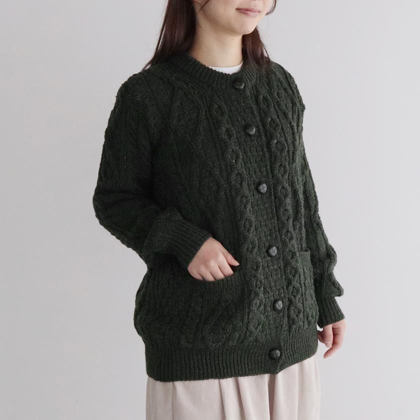 Aran Woollen Mills Heritage Worsted Cardigan