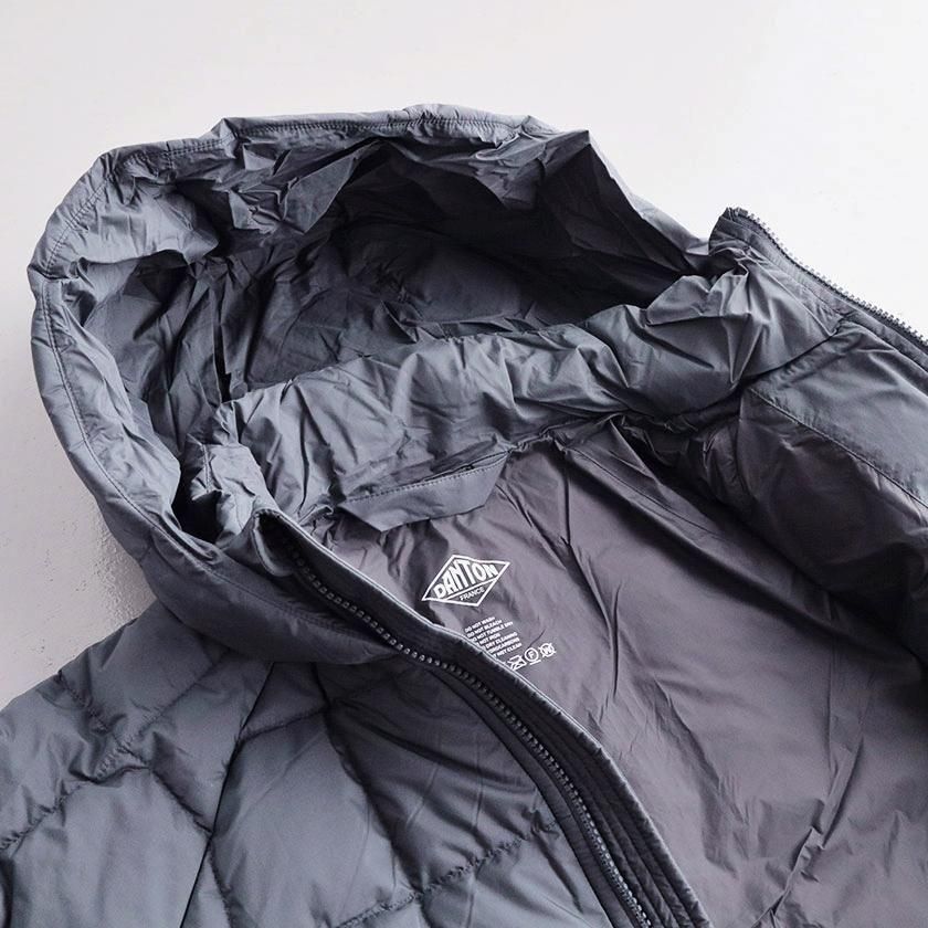 DANTON ミドルダウン スクエアキルテッドジャケット の通販。- AIDA