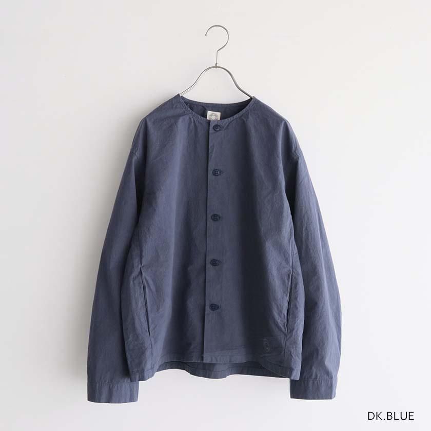 ORCIVAL ツイルダンプ ノーカラーシャツブルゾン の通販。- AIDA