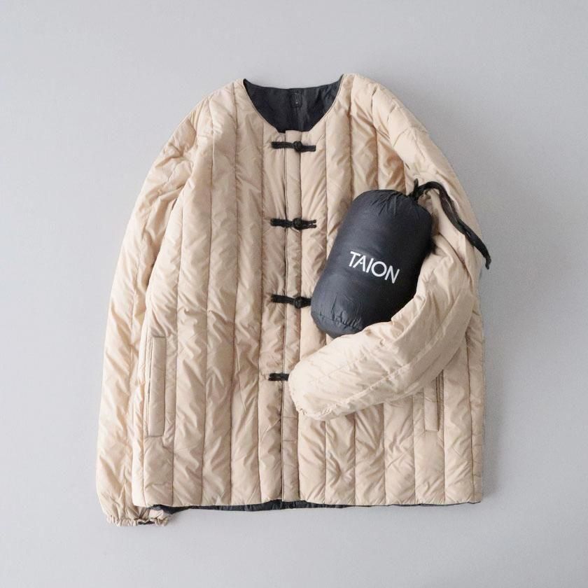 TAION チャイナボタン ダウンジャケット の通販。- AIDA ONLINE STORE