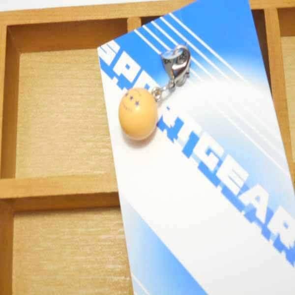 卓球グッズ 雑貨 卓球ボールのミニチャーム スリースター 卓球グッズ 雑貨 卓球ボールのミニチャーム スリースター