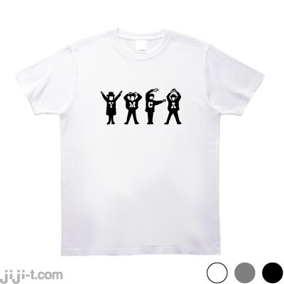 YMCA Tシャツ [西城秀樹さん逝去] - 時事Tシャツの「ジジ」| 東京・吉祥寺