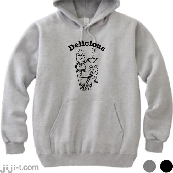 タピオカパーカー タピオカはカエルの卵 時事tシャツの ジジ 東京 吉祥寺 タピオカパーカー タピオカはカエルの卵 時事tシャツの ジジ 東京 吉祥寺