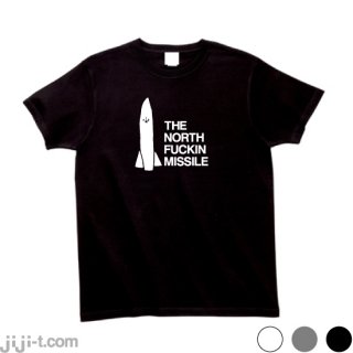 <img class='new_mark_img1' src='https://img.shop-pro.jp/img/new/icons6.gif' style='border:none;display:inline;margin:0px;padding:0px;width:auto;' />北朝鮮ミサイル Tシャツ [ 連日ミサイル発射 ]