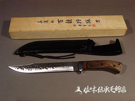 店舗や値段 関兼常作 美濃伝百錬摩鬼利・両刃 『激レア』 長期保管品 