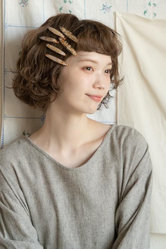 細ヘアクリップ