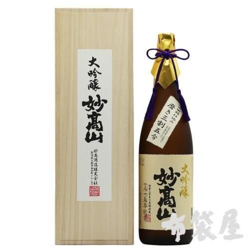 妙高山 大吟醸 磨き三割五分 1.8L＜桐箱入＞