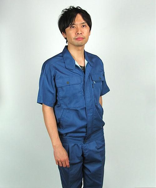 送料無料 通販 激安 ダイリキ(DAIRIKI) V-MAX17001 半袖ブルゾン(17001) - 作業服の 作業服