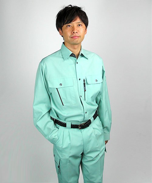 カンサイユニフォーム(kansai uniform)K40404 山本寛斎 長袖シャツ(40404) - 作業服の激安通販サイト DKストア