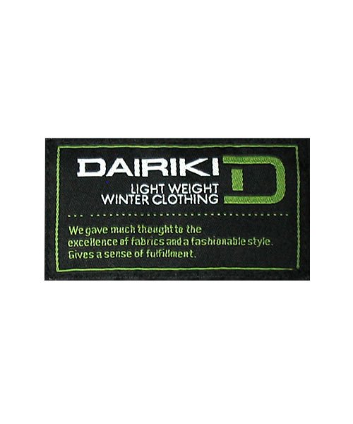 【DAIRIKI】DW3000(03000)「防寒ジャンパー」のカラー16