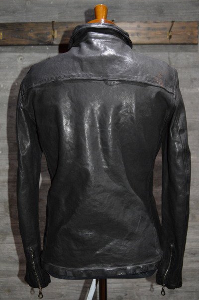 BACKLASH バックラッシュ FLEET WOODタンニン製品染めライダースiのジャケット