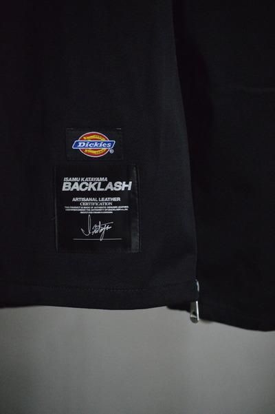 ISAMU KATAYAMA BACKLASH - ×× Dickies ダブルニーパンツ (NAVY