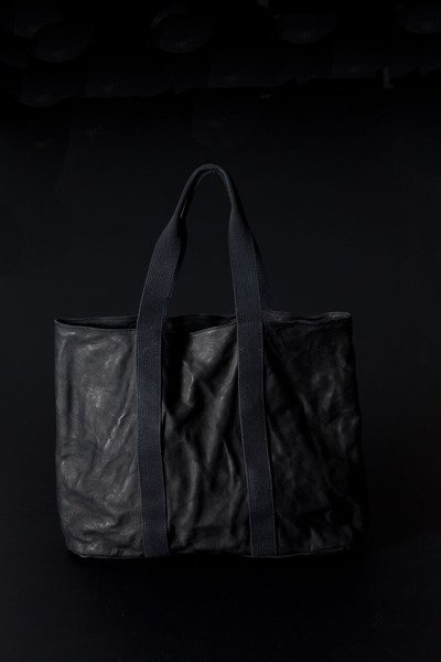 DOUBLE SHOULDER GARMENT-DYED EASY TOTE No. 92-31 BK