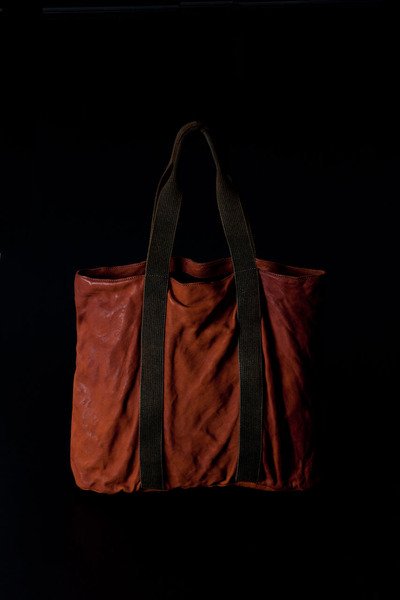 DOUBLE SHOULDER GARMENT-DYED EASY TOTE No. 92-31 BROWN