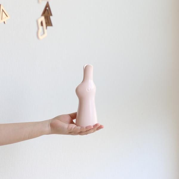 希少品　鹿児島睦さん ウサギの花瓶 鹿児島睦さんの花瓶 ウサギの花器 Rabbit Flower Vase の通販