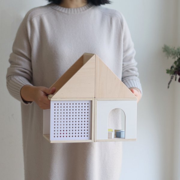 kiko+ uchi ドールハウス 木製gg おもちゃ