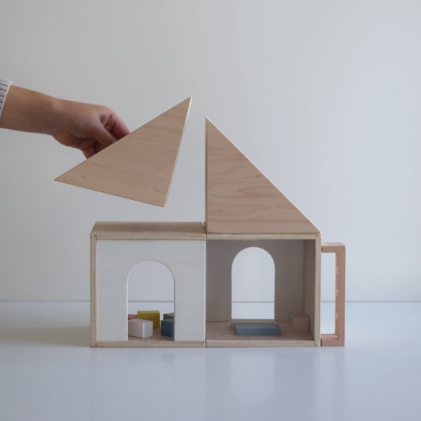 kiko+ uchi ドールハウス 木製gg おもちゃ