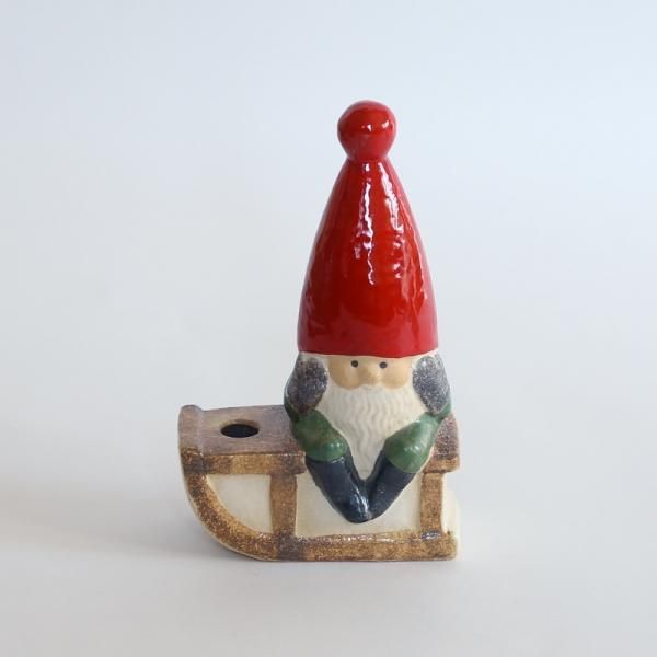 lisa larson（リサ・ラーソン）サンタのオブジェ NO HEARING の通販