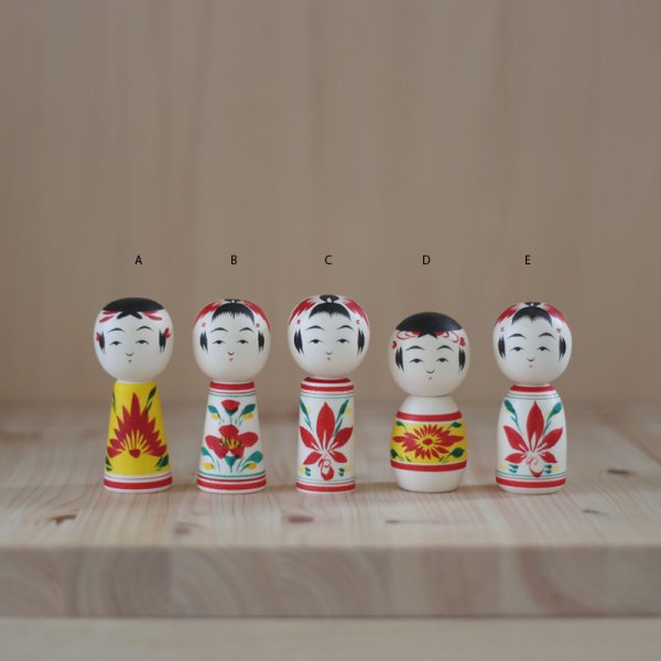 桜井こけし店 Reflections Kokeshi こけし2個セット - 置物