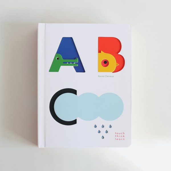 絵本「TouchThinkLearn: ABC」Xavier Deneux 洋書 クロニクルブックス