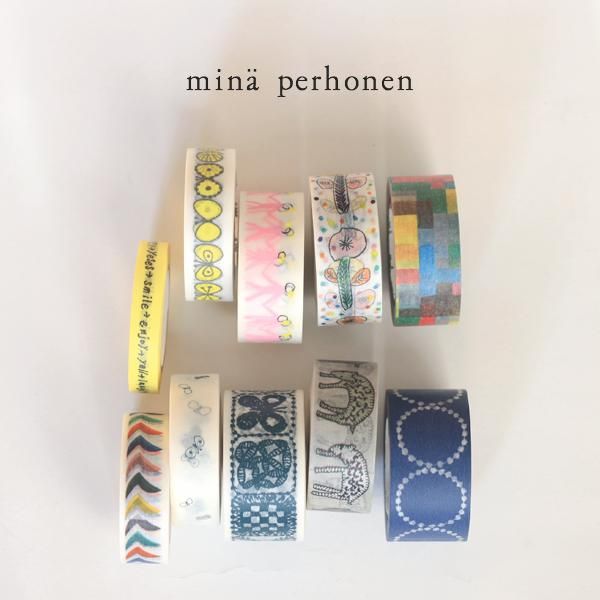 ミナペルホネンマスキングテープ　mina perhonen　リサラーソン