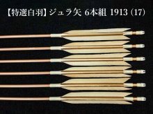 【特選白羽】ジュラ矢 6本組 1913 (17)