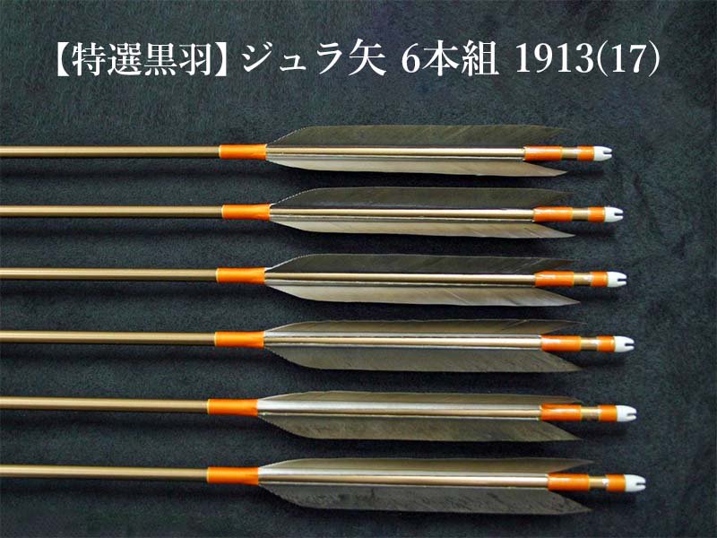 弓道　矢　EASTON 1913 6本　ジュラルミン矢　矢尺104cm