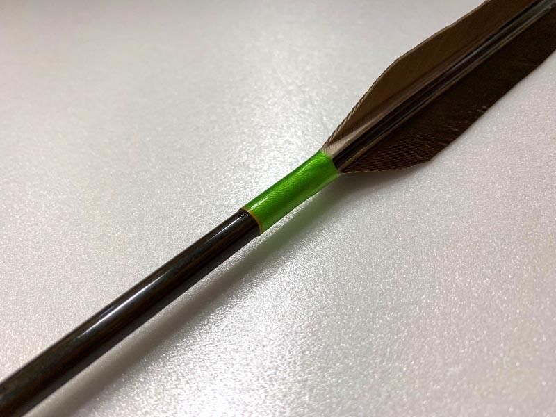 弓道 矢 弓矢 カーボン 黒鷲 手羽 【信頼】 10780円引き sandorobotics.com