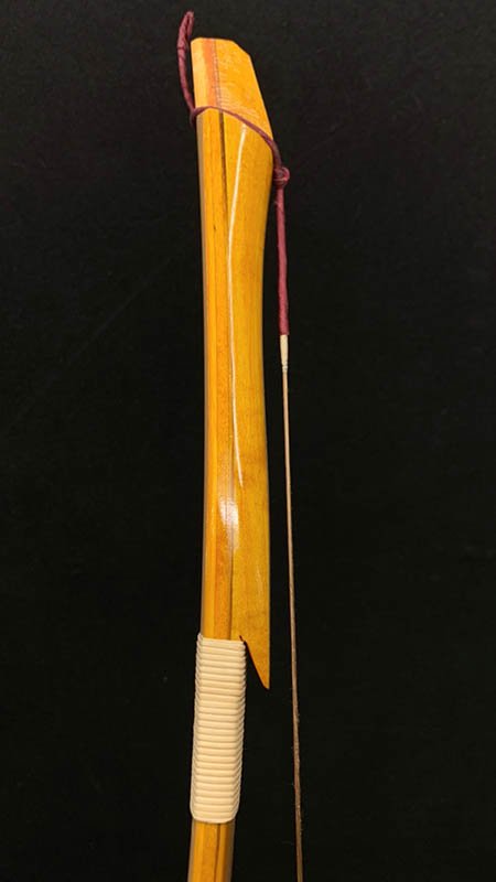 特作 永野一翠 竹弓 並寸 12.4kg主に夏弓として使用