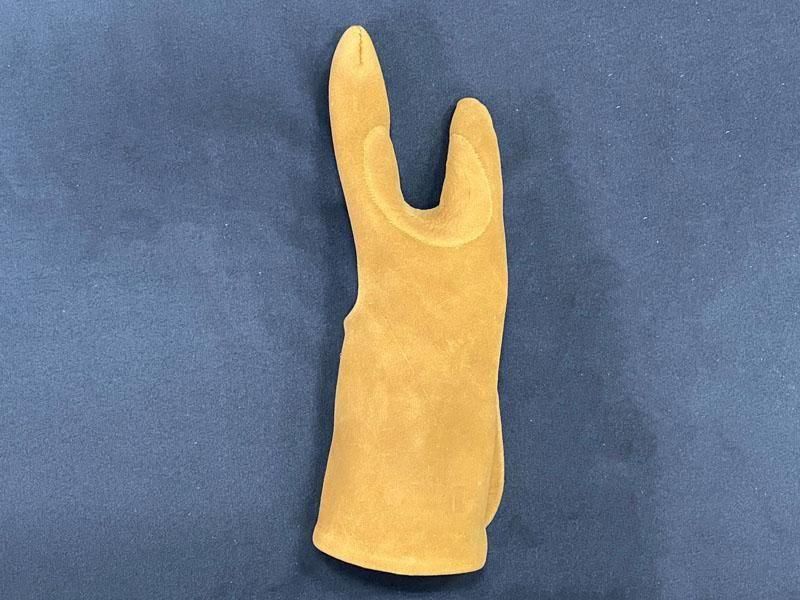 カケ 二本押手 本鹿革 燻革 総手縫 九分縁 1点限り 5号相当 ネット限定